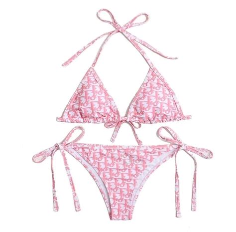 dior 2 piece bathing suit|Dior swimsuit bikini.